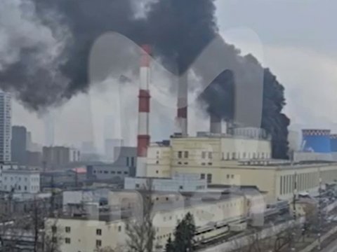 Moskvada İES-də yanğın