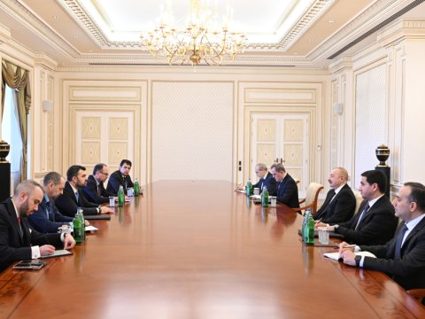 İlham Əliyev Bolqarıstanın xarici işlər nazirini qəbul edib