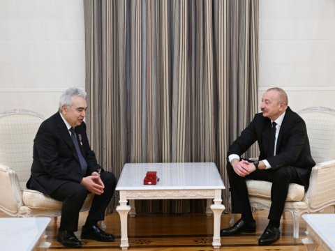 İlham Əliyev daha bir qəbul keçirdi