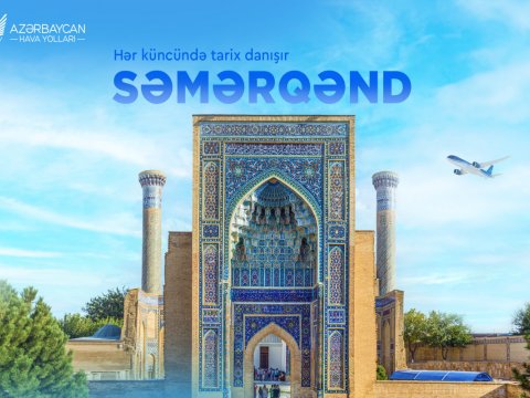 AZAL Səmərqəndə uçuşları bərpa edir