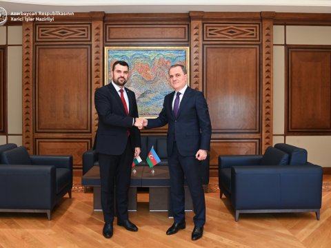 Ceyhun Bayramov bolqarıstanlı həmkarı ilə&nbsp;görüşdü