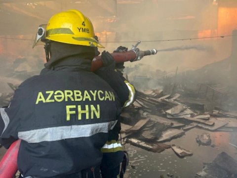 Bakıda sexdə yanğın