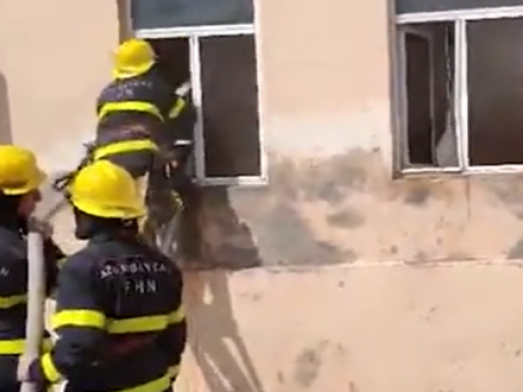 Hacıqabulda evdə yanğın