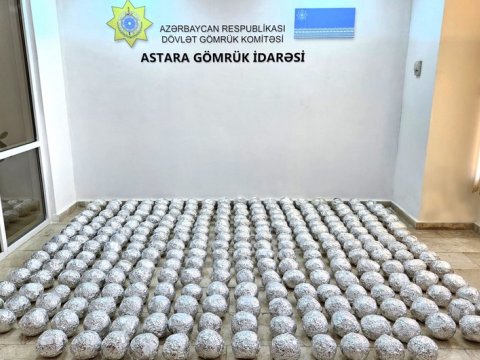 Yük avtomobilindən &ldquo;kahı&rdquo; formasında narkotik TAPILDI