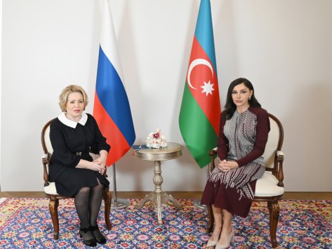 Mehriban Əliyeva Matviyenko ilə görüşdü&nbsp;