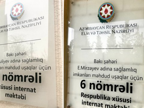 Ombudsman internat məktəblərində nöqsanlar aşkarladı