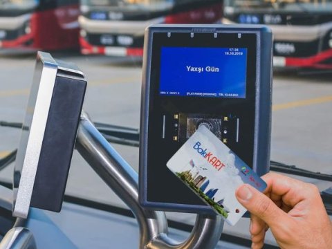 Bakıda 507 avtobusda kartla ödəniş mümkün deyil