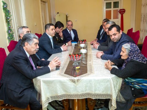 Salyanda Milli Qəhrəmanı Nazim Babayevin xatirəsi yad edilib - FOTO