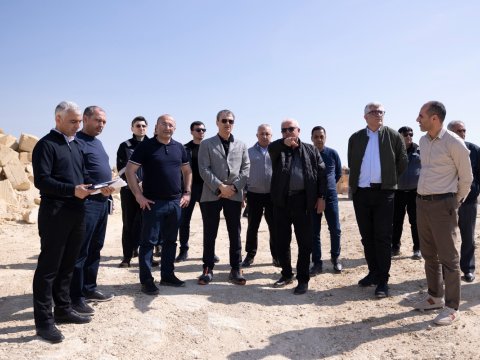 “AzerGold” və DMXEİA-nın rəhbərliyi yataqlara baxış keçirib - FOTO