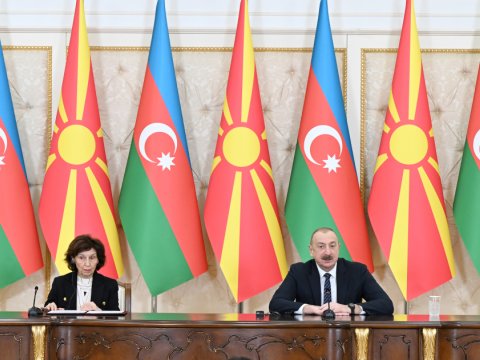 İlham Əliyev Şimali Makedoniya Prezidentinə başsağlığı verdi