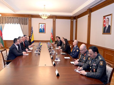 Azərbaycanla Bosniya və Herseqovina arasında hərbi əməkdaşlıq müzakirəsi