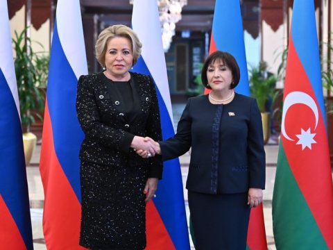 Sahibə Qafarovaya "Dostluq" ordeni təqdim edildi