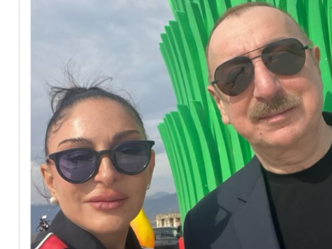 Mehriban Əliyeva Ağdərədən paylaşım etdi - VİDEO