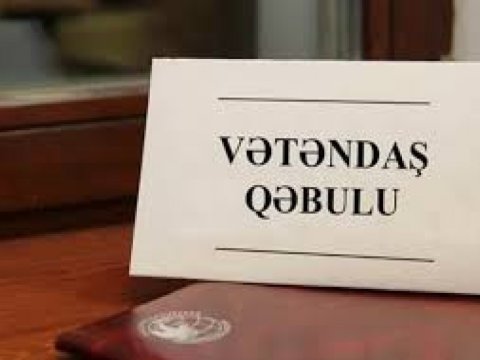 Apreldə məmurların vətəndaş qəbulu CƏDVƏLİ