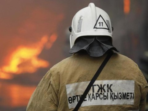 Qazaxıstanda sərnişin qatarında YANĞIN