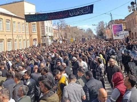 Urmiyada&nbsp;azərbaycanlılar ayağa qalxdı - Təbriz və Ərdəbildən DƏSTƏK