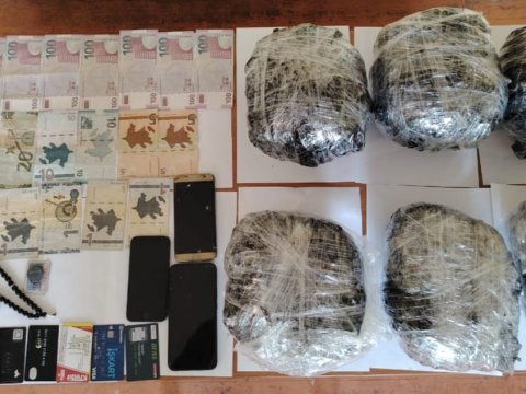 Sərhəddə narkotik əməliyyatı -&nbsp;VİDEO