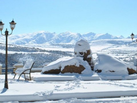 Zaqatalada 24 sm qar yağıb - FAKTİKİ HAVA