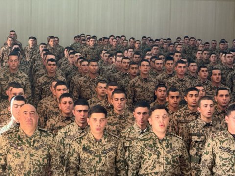 Hərbi Prokurorluq işçiləri bayramda hərbi hissələrdə olublar