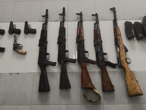 Ötən gün təhvil götürülən silah-sursatların SAYI