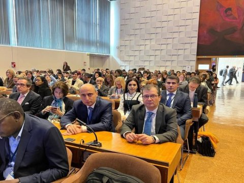 Emin Əmrullayev Parisdə&nbsp;Nazirlər Dialoqunda iştirak edir