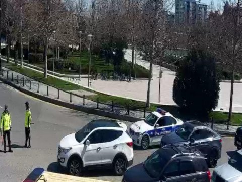 Atatürk prospekti bağlandı