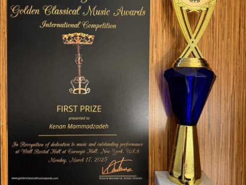 Azərbaycanlı tələbə ABŞ-da birinci oldu - FOTO