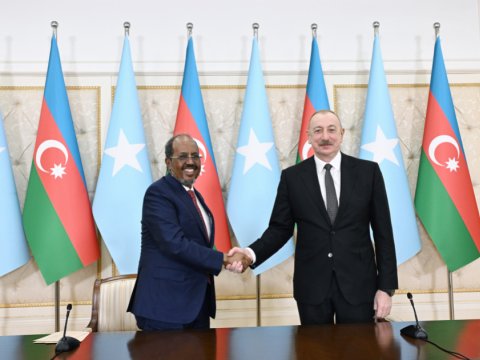 Somali Prezidenti İlham Əliyevi təbrik etdi