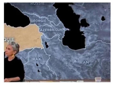 Fransa kanalı Ermənistanı xəritədən sildi