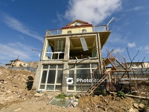 Yasamalda evi uçurdulan qadın DANIŞDI