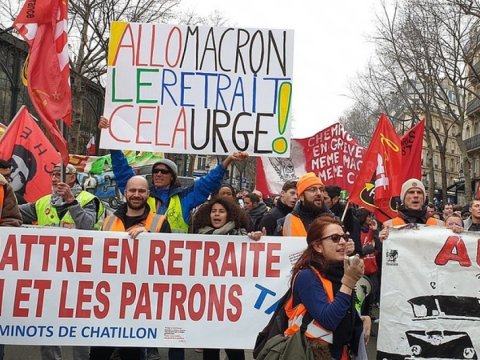 Fransada&nbsp;dəmiryolçular etiraza qalxdı