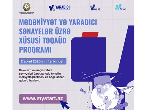 Nazirliyin xüsusi təqaüd proqramı: sənəd qəbulu başlayır