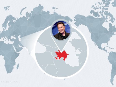 İlon Maskın interneti Azərbaycanda - Qiymətlər qonşu ölkələrdən UCUZDUR