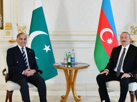 Şahbaz Şərif Azərbaycan Prezidentini təbrik etdi