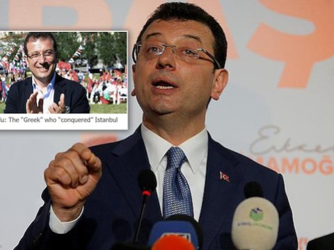 “Əkrəm İmamoğlu - İstanbulu fəth edən yunan” və ya “Ayasofyanın intiqamı”