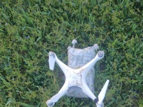 Azərbaycan sərhədində dron zərərsizləşdirildi - FOTO