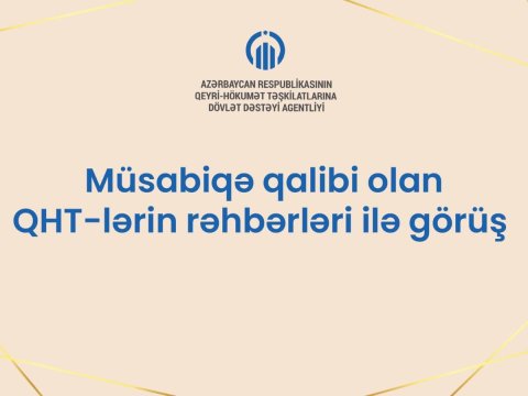 Agentlik QHT rəhbərlərini görüşə çağırdı