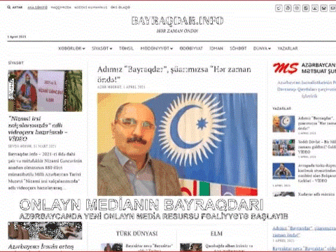 “Bayraqdar.info” saytı 4 yaşa çatdı