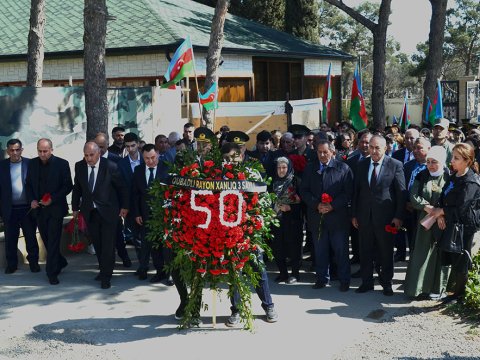 Şəhidlərimizin xatirəsi yad edilib - VİDEO