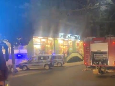 Sumqayıtda yataqxanada yanğın - 14 nəfər təxliyə olundu