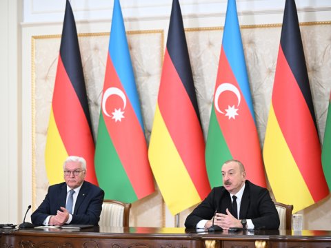 İlham Əliyev Ştaynmayeri sülh prosesi barədə məlumatlandırdı