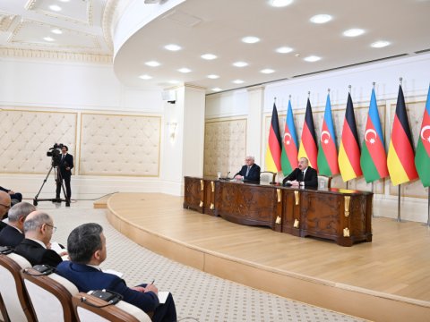 Azərbaycan dünyanın əsas ticarət yollarının birləşdiyi məkana çevrilir -&nbsp;Ştaynmayer