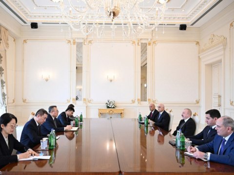 Prezident Çin Kommunist Partiyası Mərkəzi Komitəsinin nümayəndəsini qəbul edib