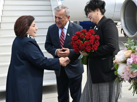 Sahibə Qafarova Özbəkistana getdi