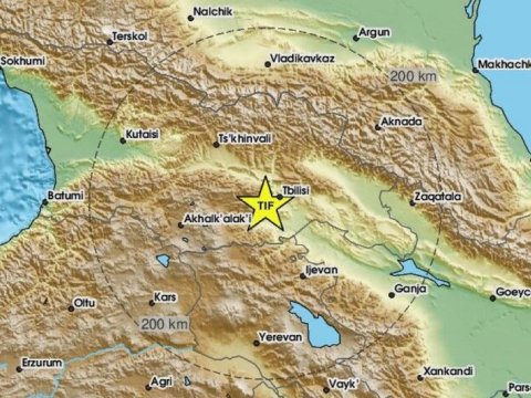 Gürcüstanda ZƏLZƏLƏ