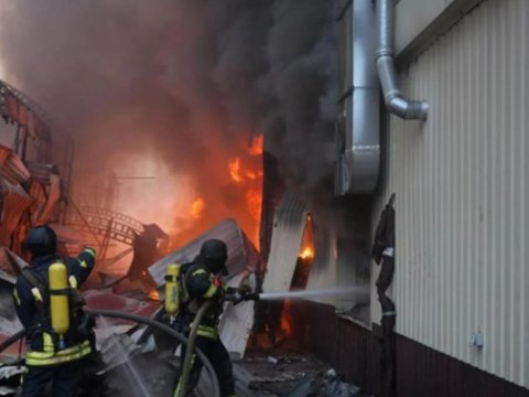 Kiyevə raket zərbələri - Yaralılar var