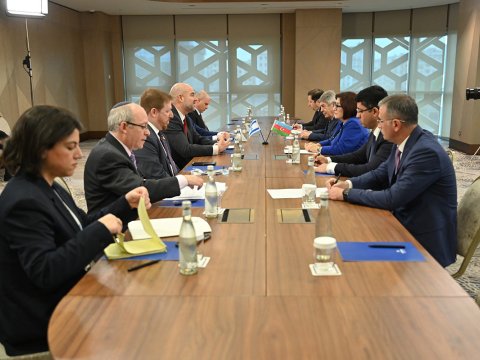 Sahibə Qafarova İsrail Knessetinin sədri ilə GÖRÜŞDÜ