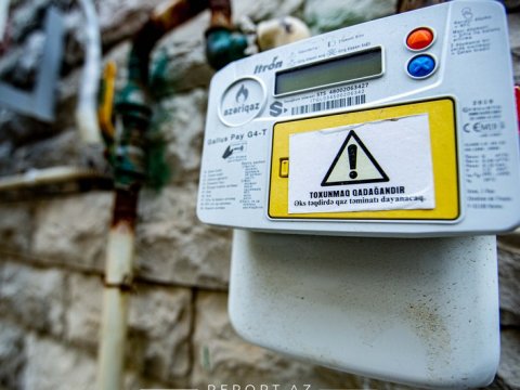 Bakıda 53 evin qaz sayğacı oğurlandı