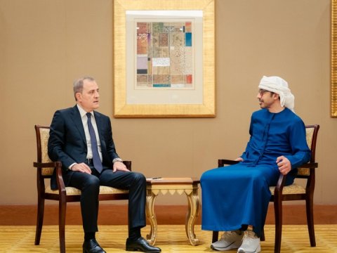 Ceyhun Bayramov BƏƏ-dən olan həmkarı ilə görüşüb