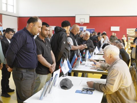 Cəbrayılda əmək yarmarkası keçirilib